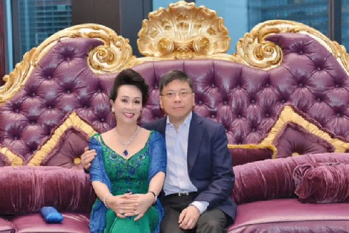 Bà Trương Mỹ Lan và ông Chu Lập Kỷ (Chu Nap Kee Eric)